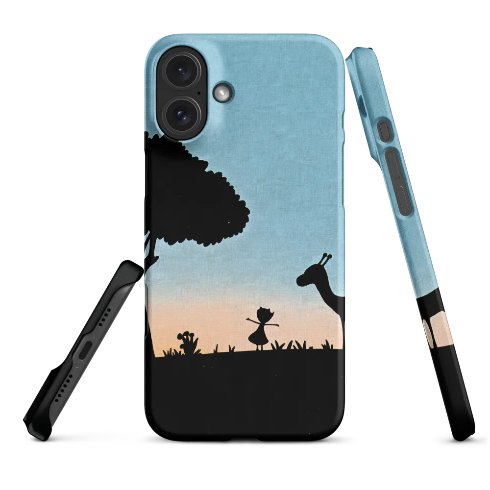 Curiosity in the Silhouette | Phone Case |  16 Plus | Snap Case | Matte