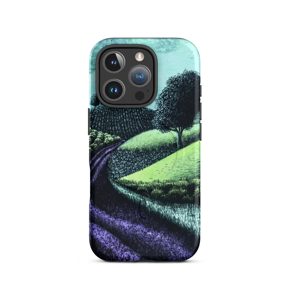 Winding Serenity: A Modern Landscape