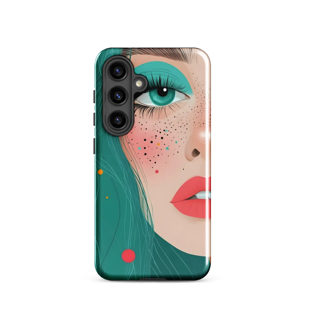 A Playful Portrait: Turquoise Temptation