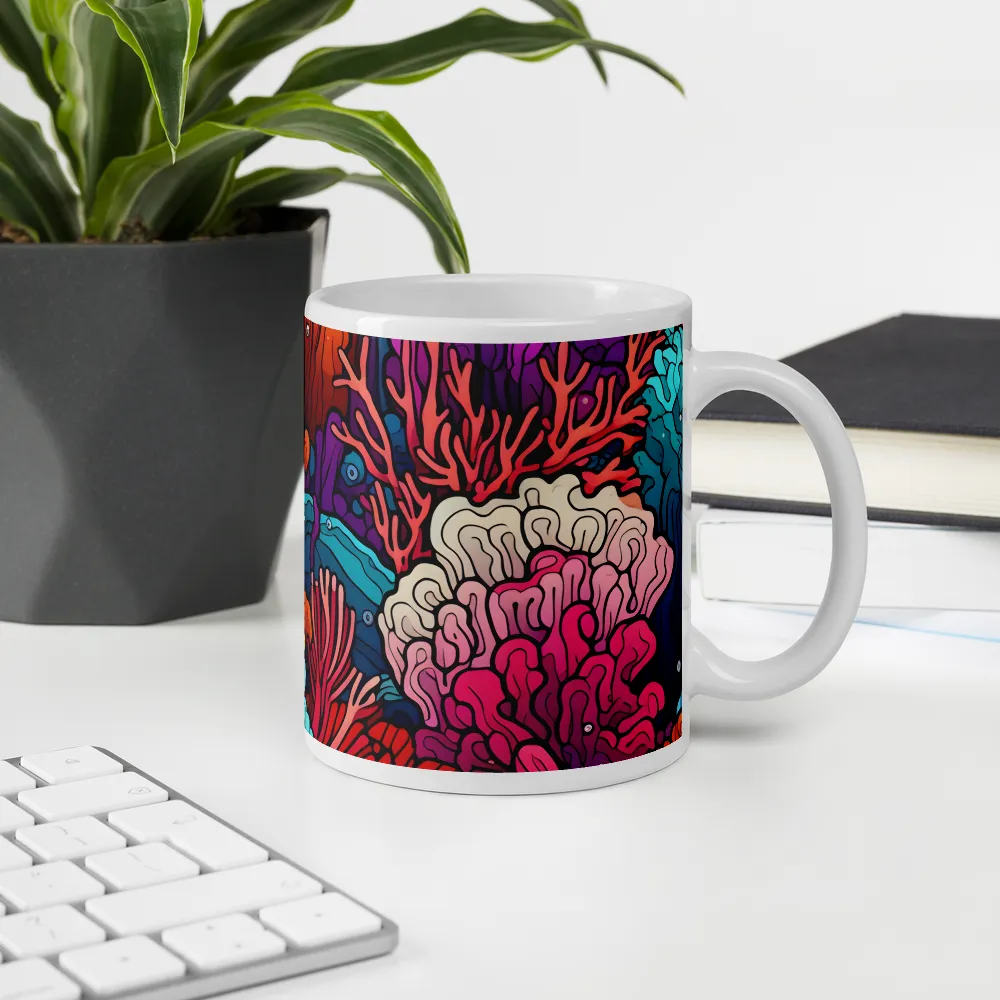 Vibrant Underwater Symphony | Mugs | Multiple Sizes & Colors