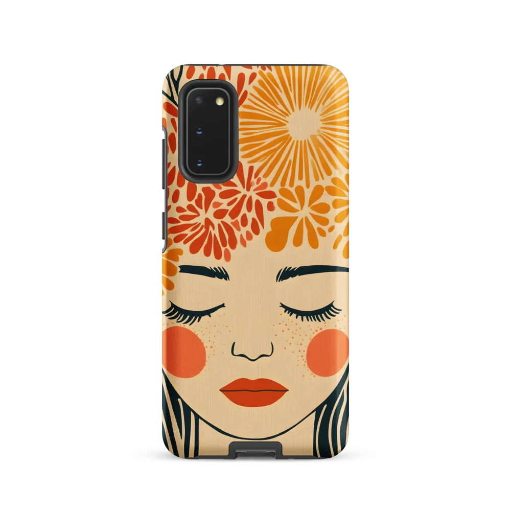 Serenity in Bloom | Phone Case |  S20 | Tough Case | Matte