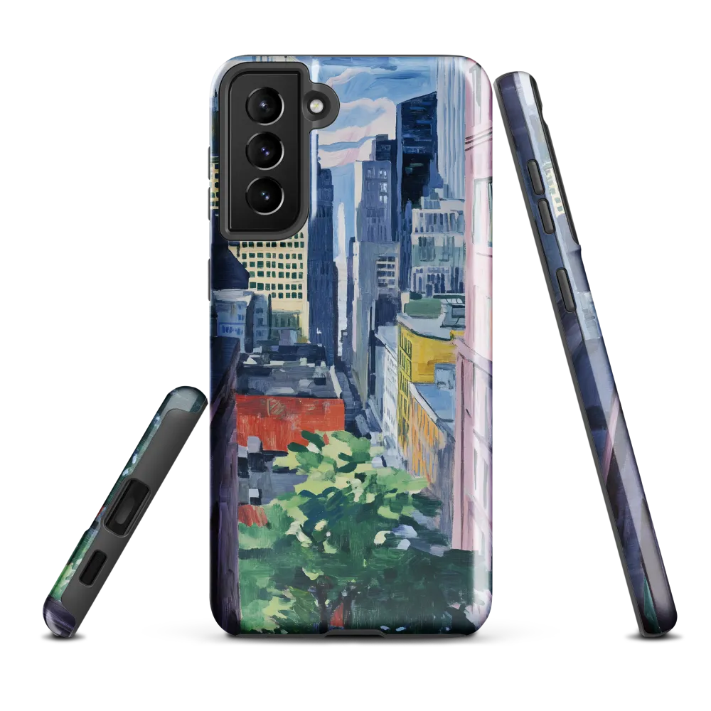 Urban Symphony: A Cityscape in Color