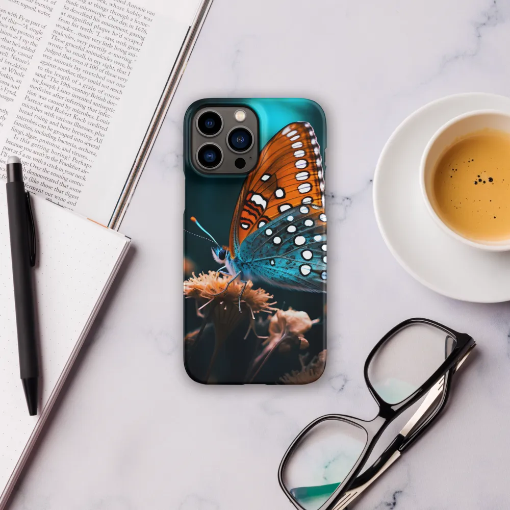 Whispers of Color: The Butterfly's Embrace