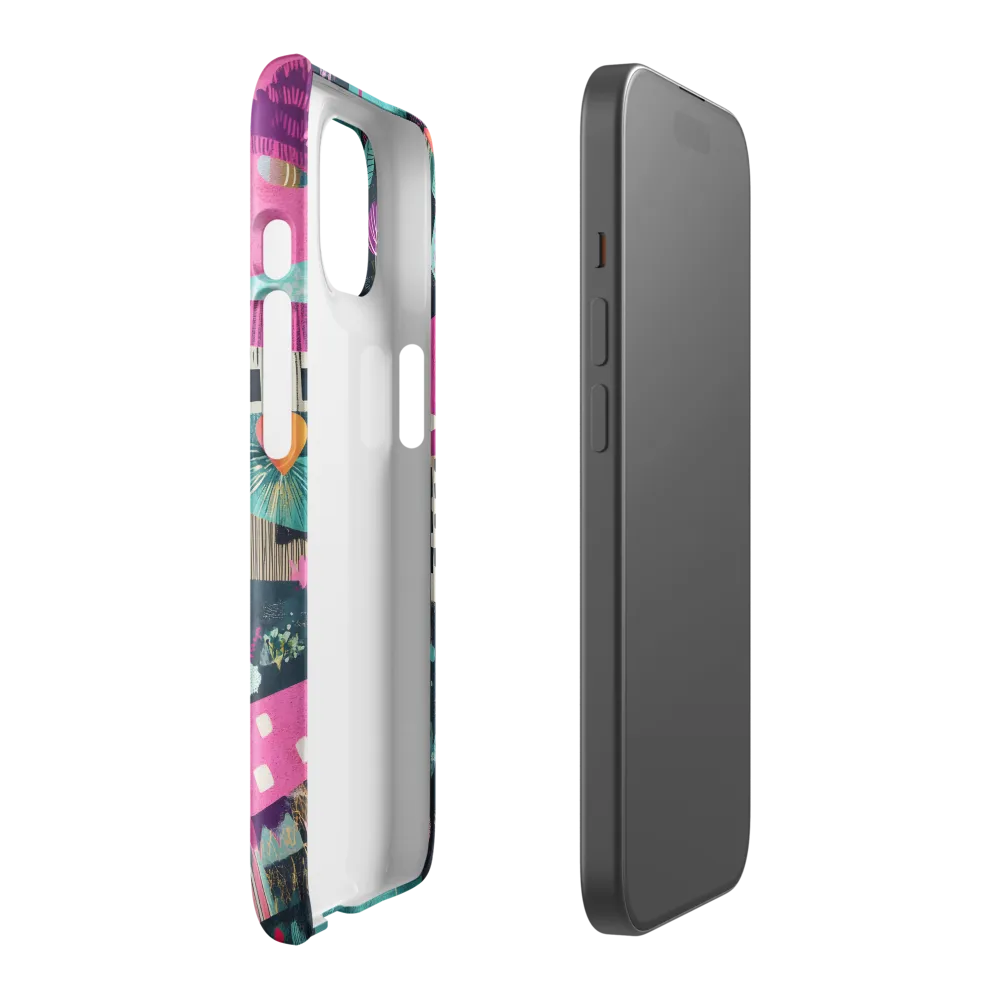 Whimsical Journey Through a Vibrant Landscape | Phone Case |  15 | Snap Case | Glossy