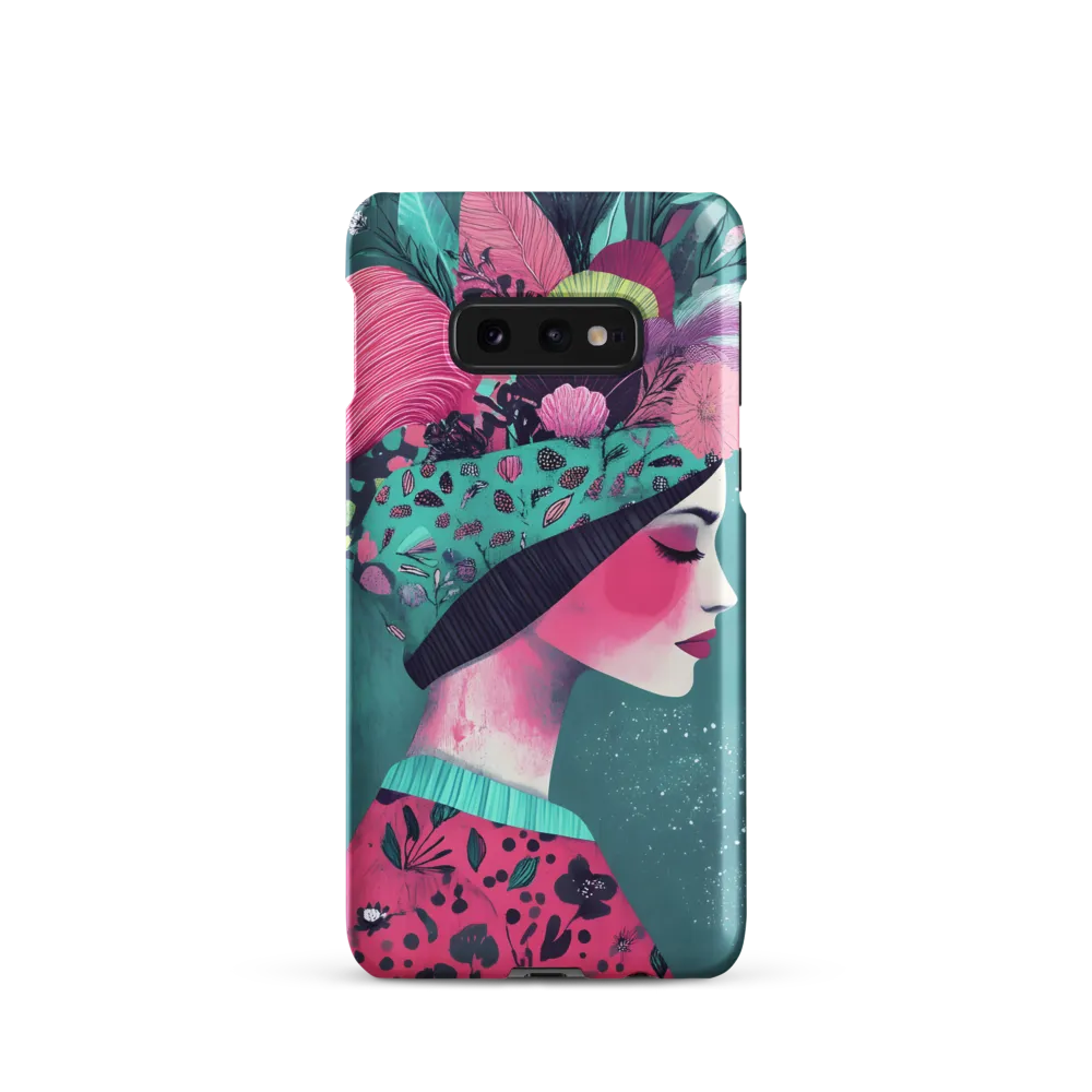 Whimsical Floral Portrait