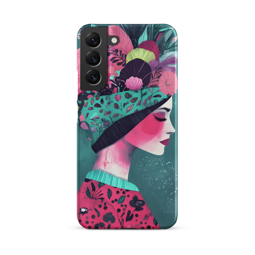 Whimsical Floral Portrait