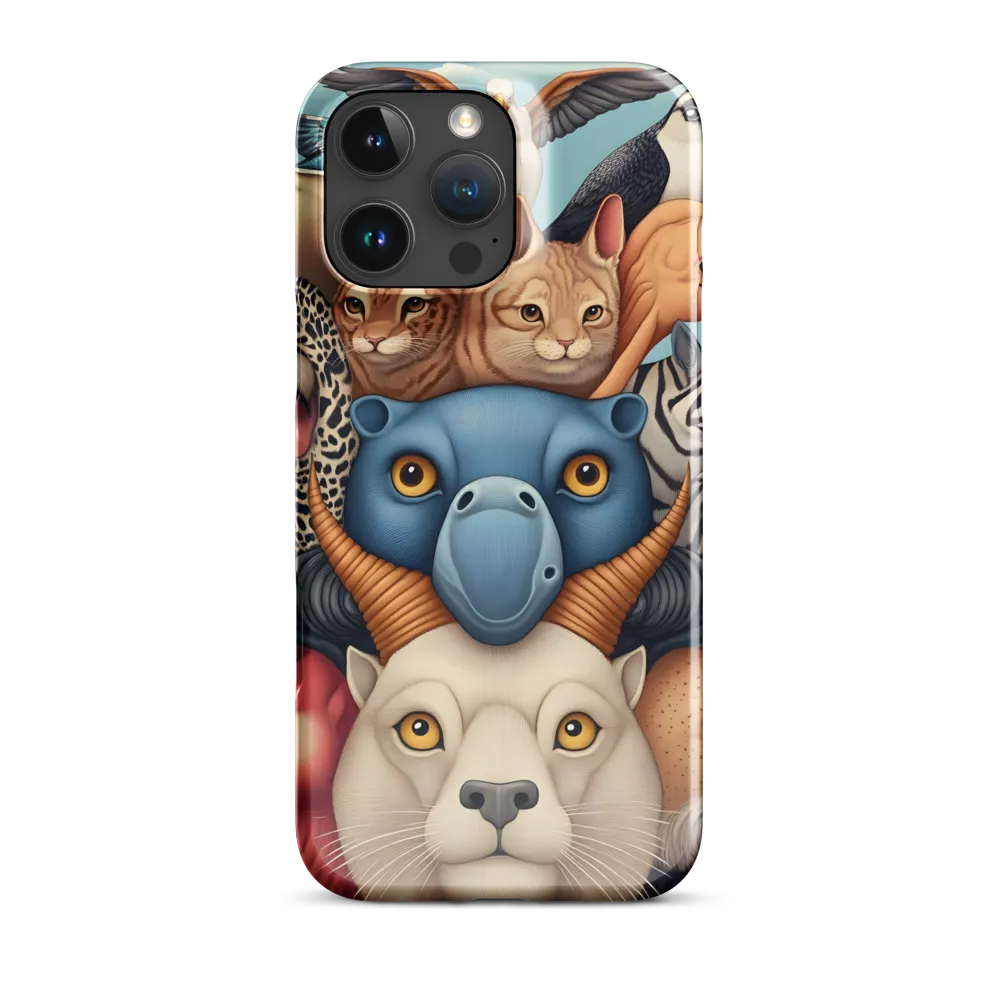 Harmonious Echoes of Wildlife | Phone Case |  16 Pro Max | Snap Case | Glossy