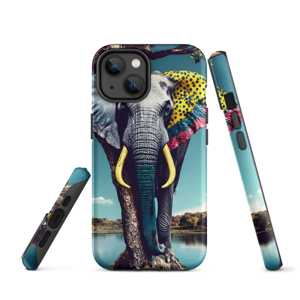 Playful Elegance: The Surreal Elephant