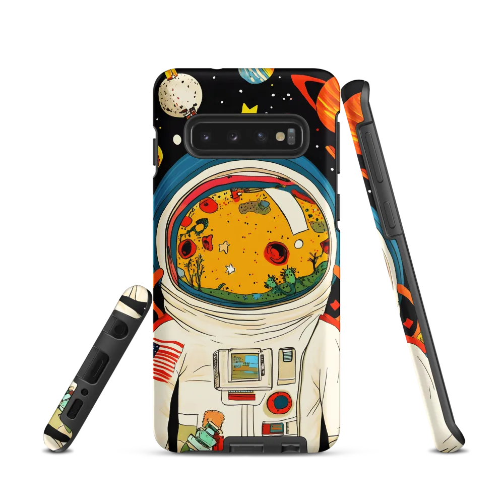Cosmic Curiosity: Journey Within the Helmet