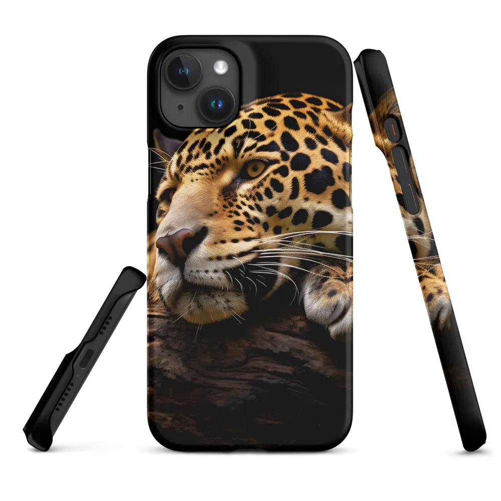 Tranquil Majesty: The Resting Leopard