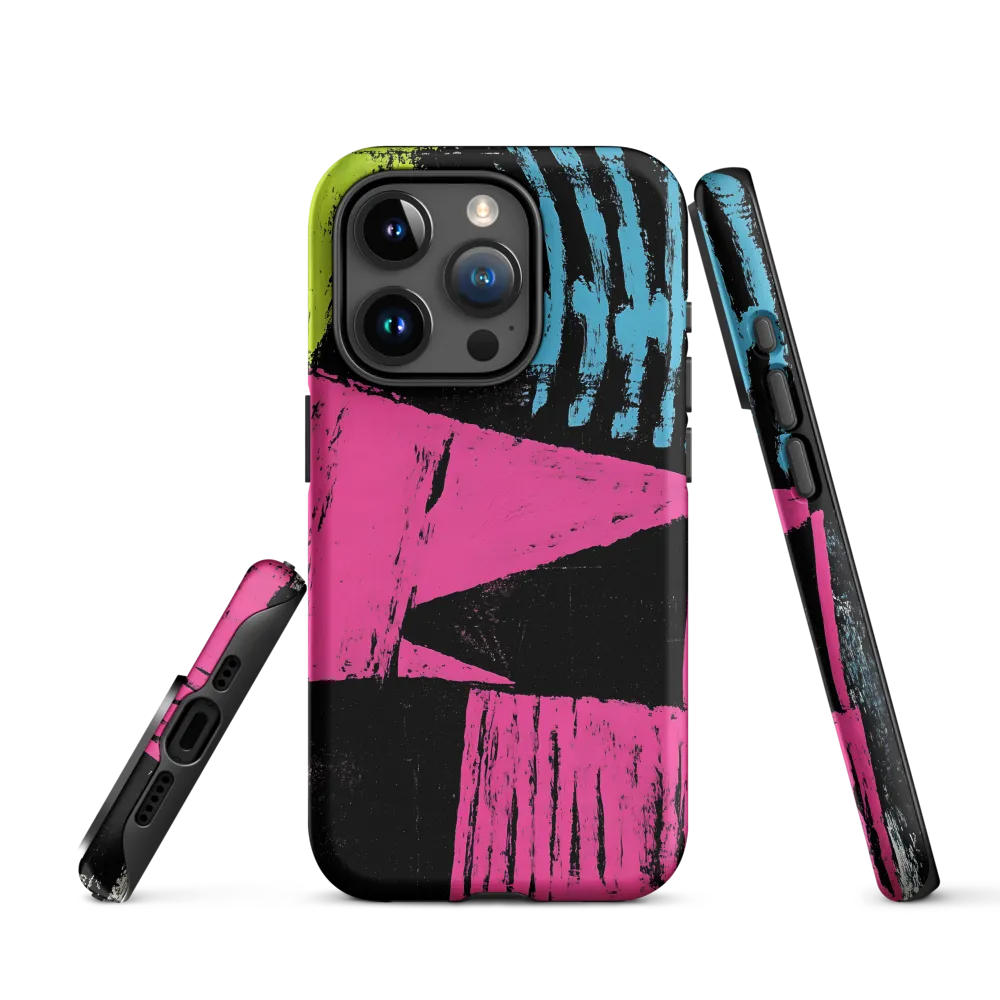 Dynamic Geometry | Phone Case |  15 Pro | Tough Case | Matte