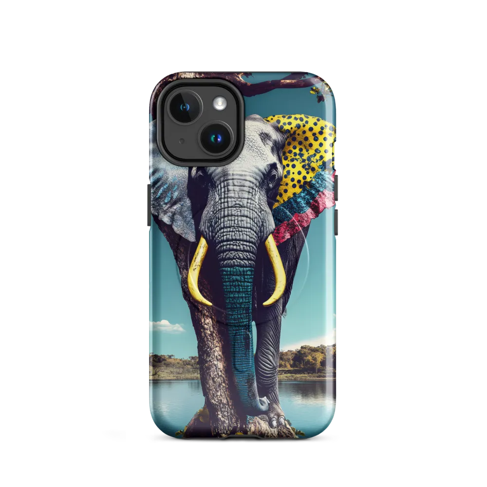 Playful Elegance: The Surreal Elephant