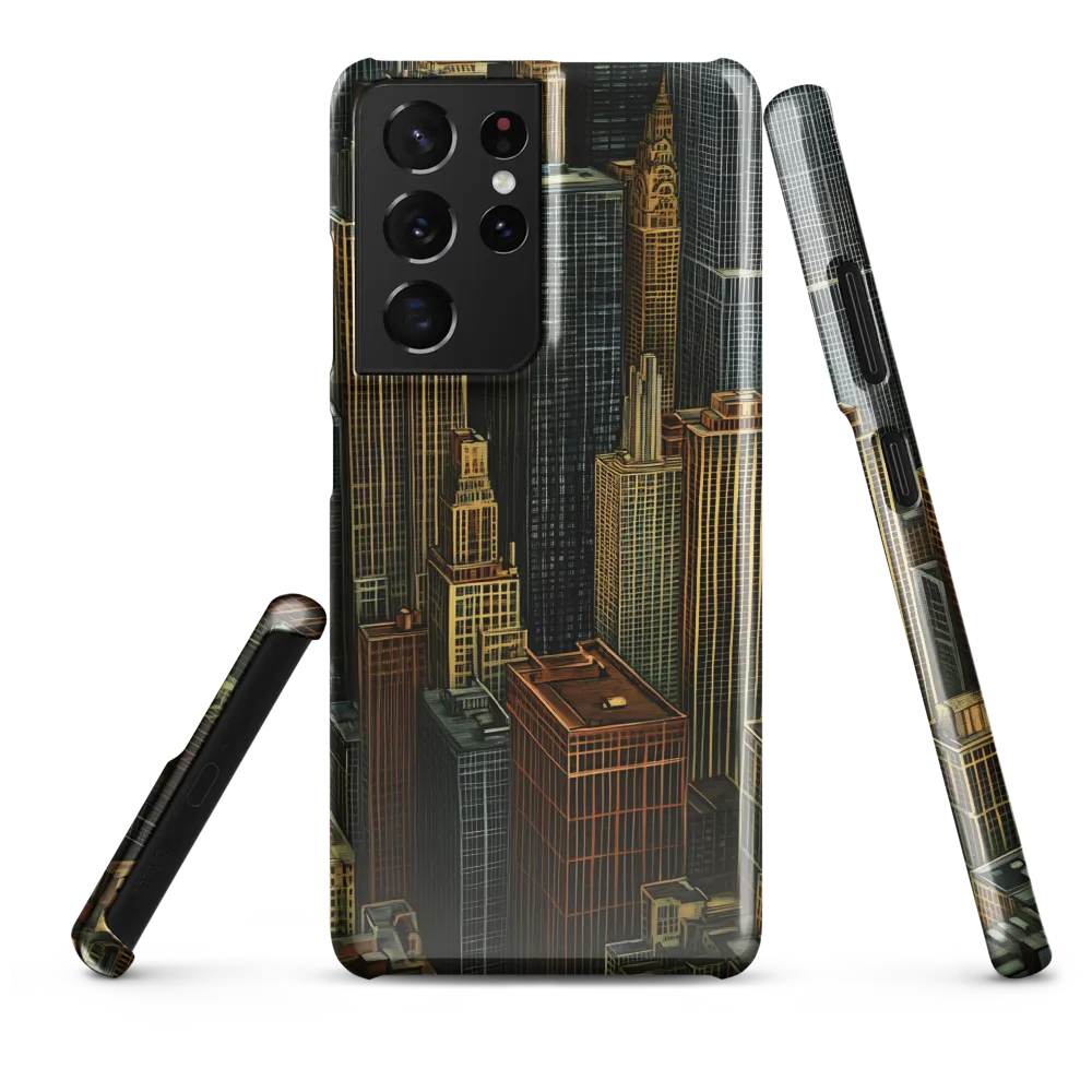 Urban Elegance: A Golden Cityscape