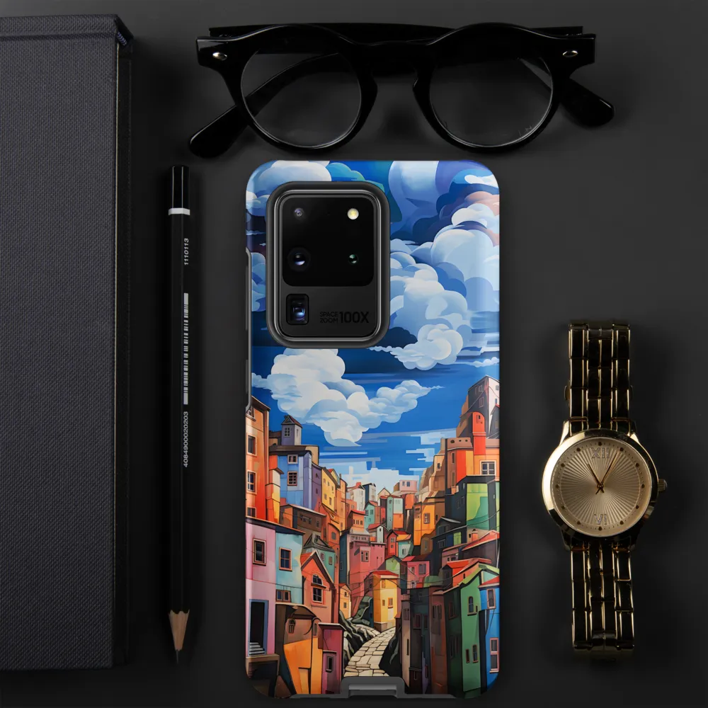 Whimsical Heights: A Vibrant Cityscape