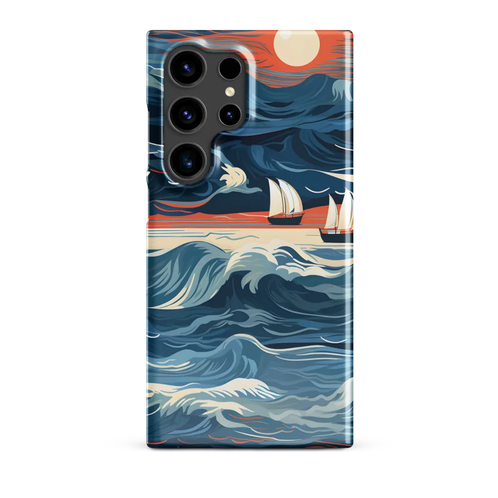Ocean Whispers: A Voyage at Dusk