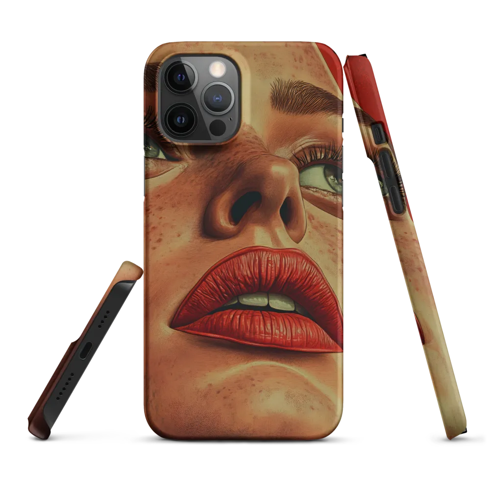 Red Intensity: A Portrait of Elegance