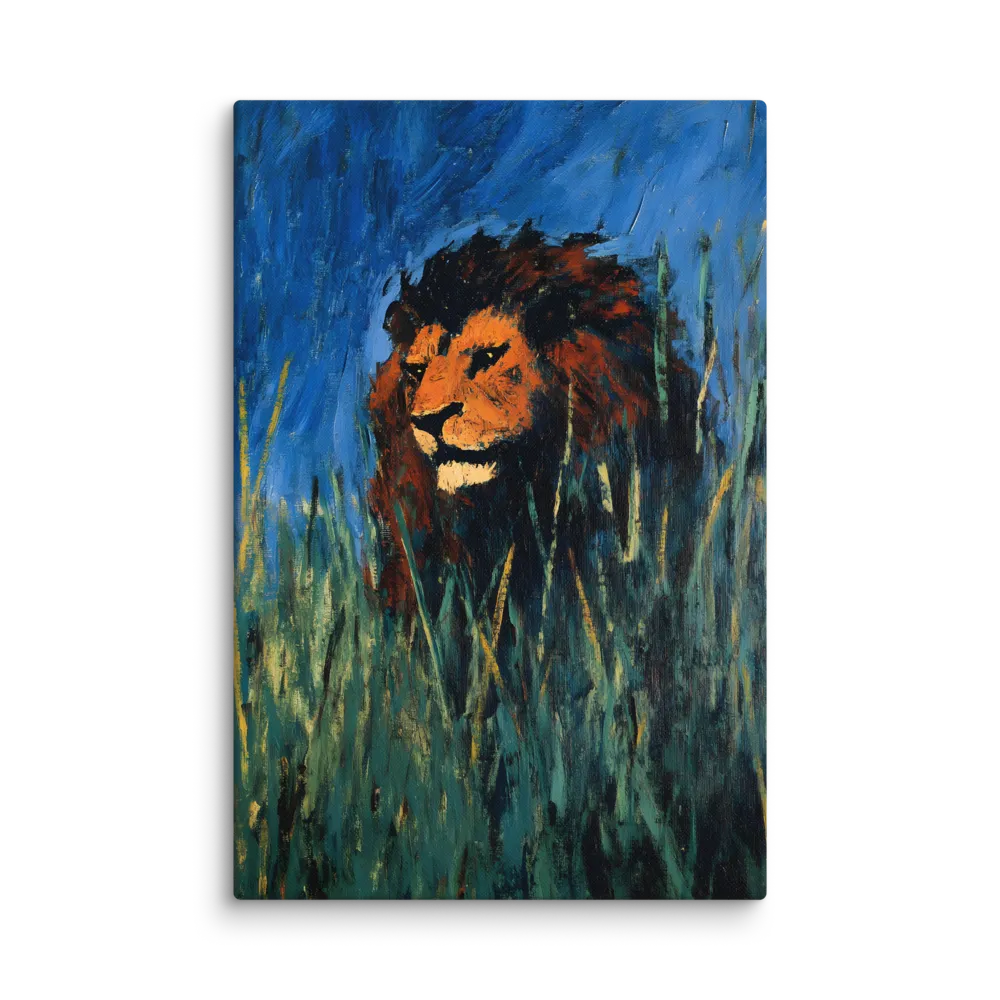 Encountering the King of the Savanna