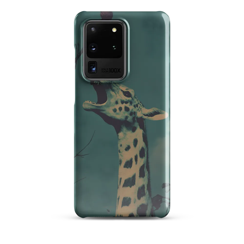 Whispers of the Tall: A Surreal Giraffe Encounter