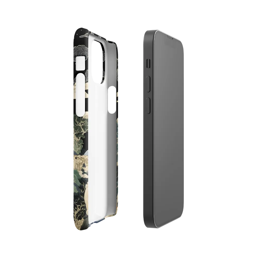 Whispers of the Pagoda | Phone Case |  13 Mini | Snap Case | Matte