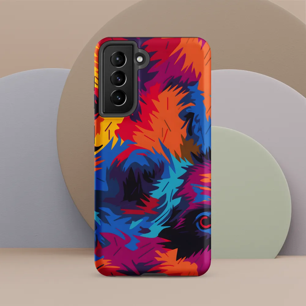 The Colorful Essence of Bears | Phone Case