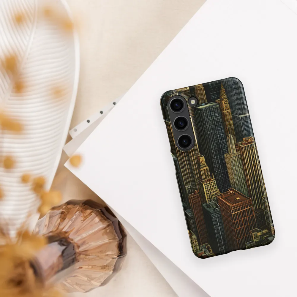 Urban Elegance: A Golden Cityscape