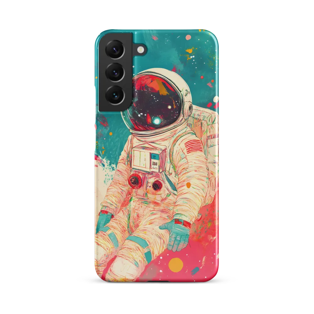 Cosmic Explorer: An Astronaut's Journey | Phone Case |  S22 Plus | Snap Case | Glossy