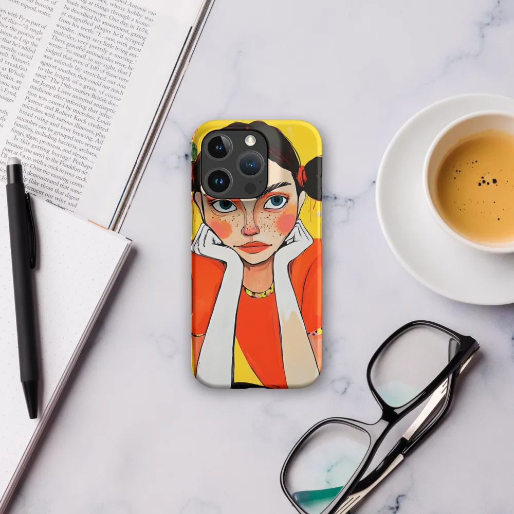 Thoughtful Whimsy | Phone Case |  16 Pro | Snap Case | Matte