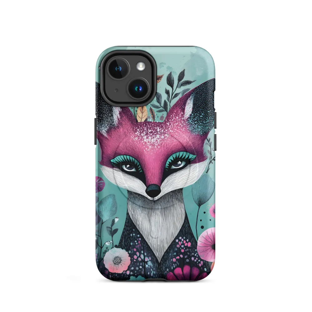 Whimsical Fox Among Blossoms