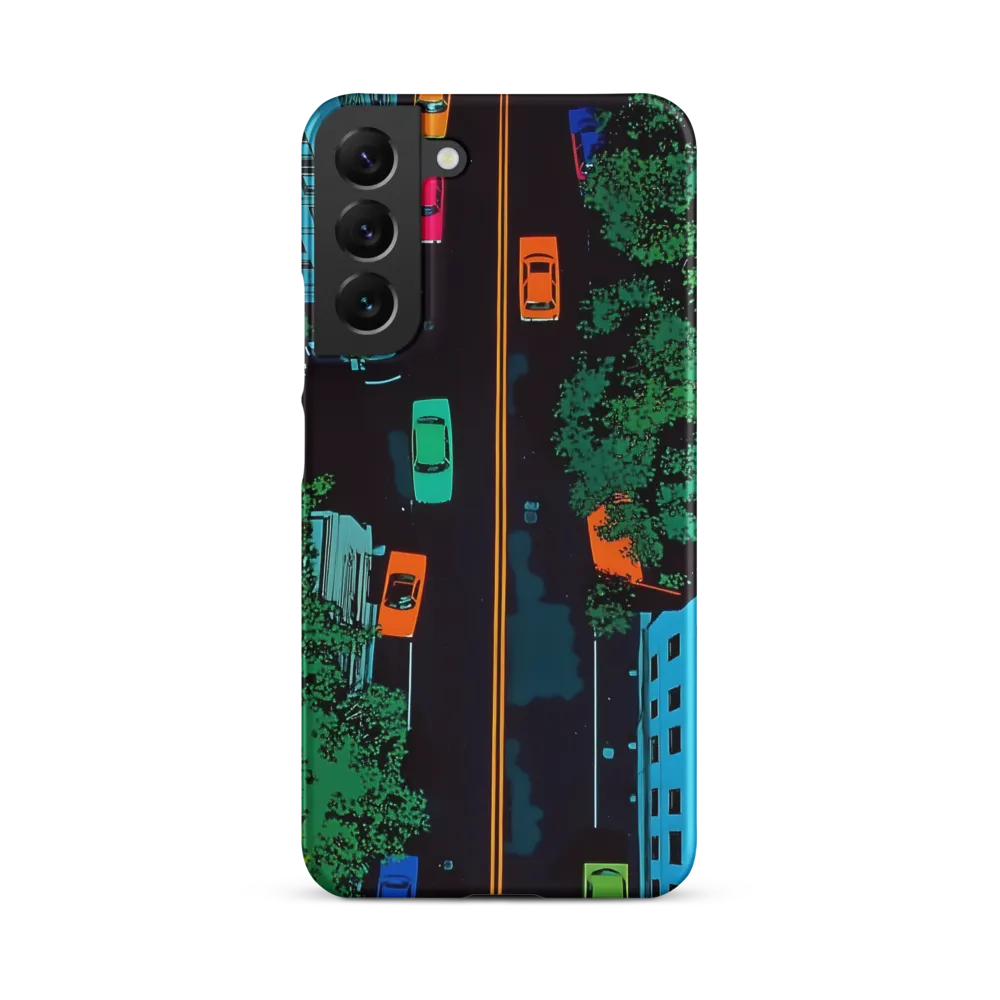 Urban Pulse: A Colorful Intersection