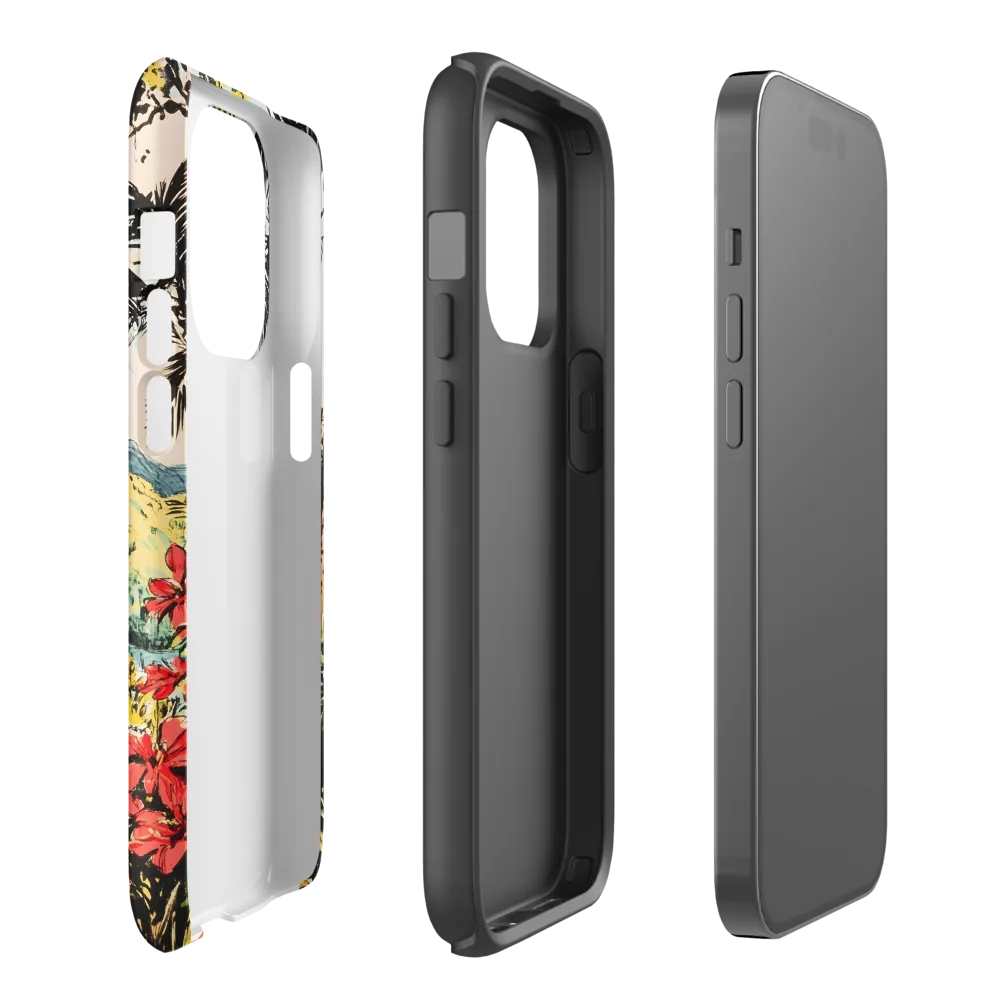 Tropical Serenity | Phone Case |  14 Pro | Tough Case | Matte