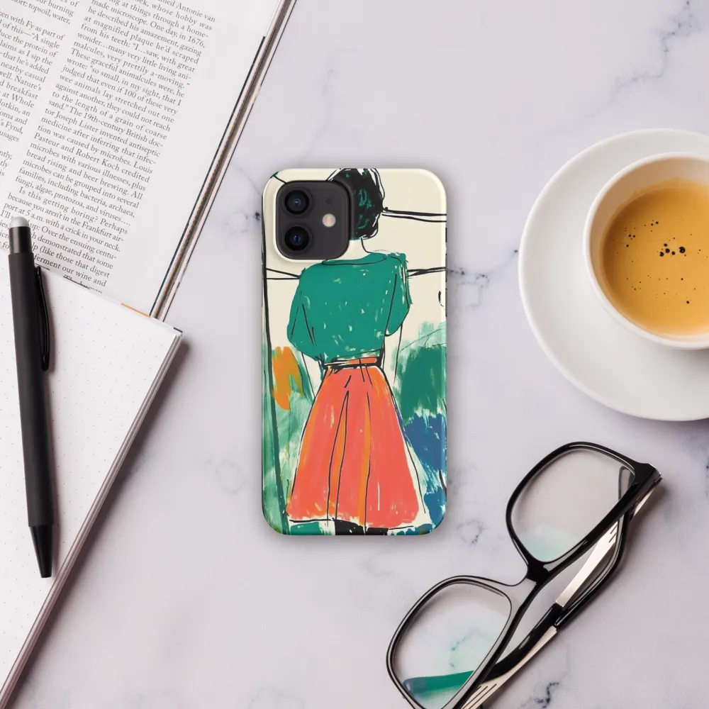 Silent Reflection | Phone Case |  12 | Snap Case | Matte