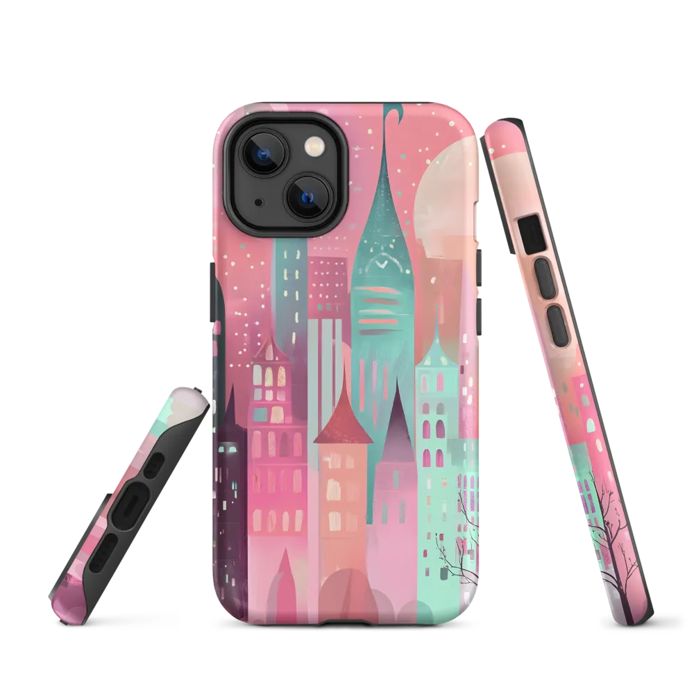 Whimsical City at Dusk