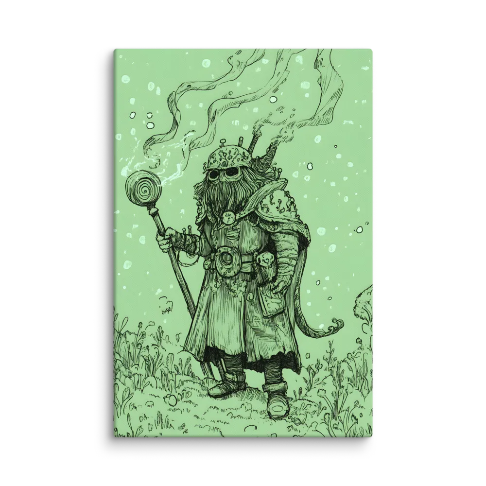 The Enigmatic Wizard | Canvas | 32″×48″