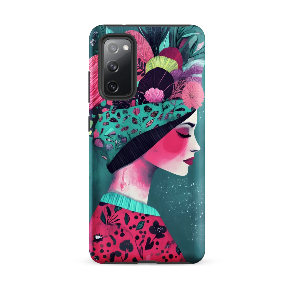 Whimsical Floral Portrait