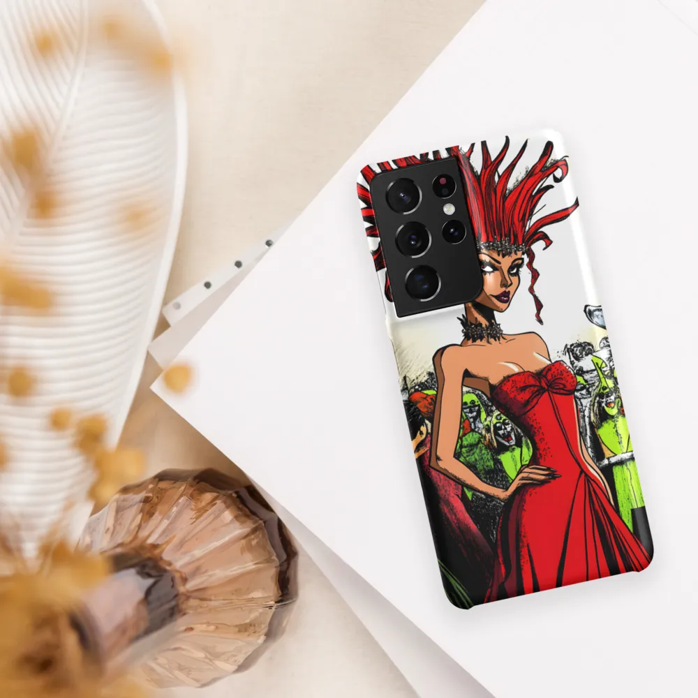 Fiery Elegance: A Fashion Statement