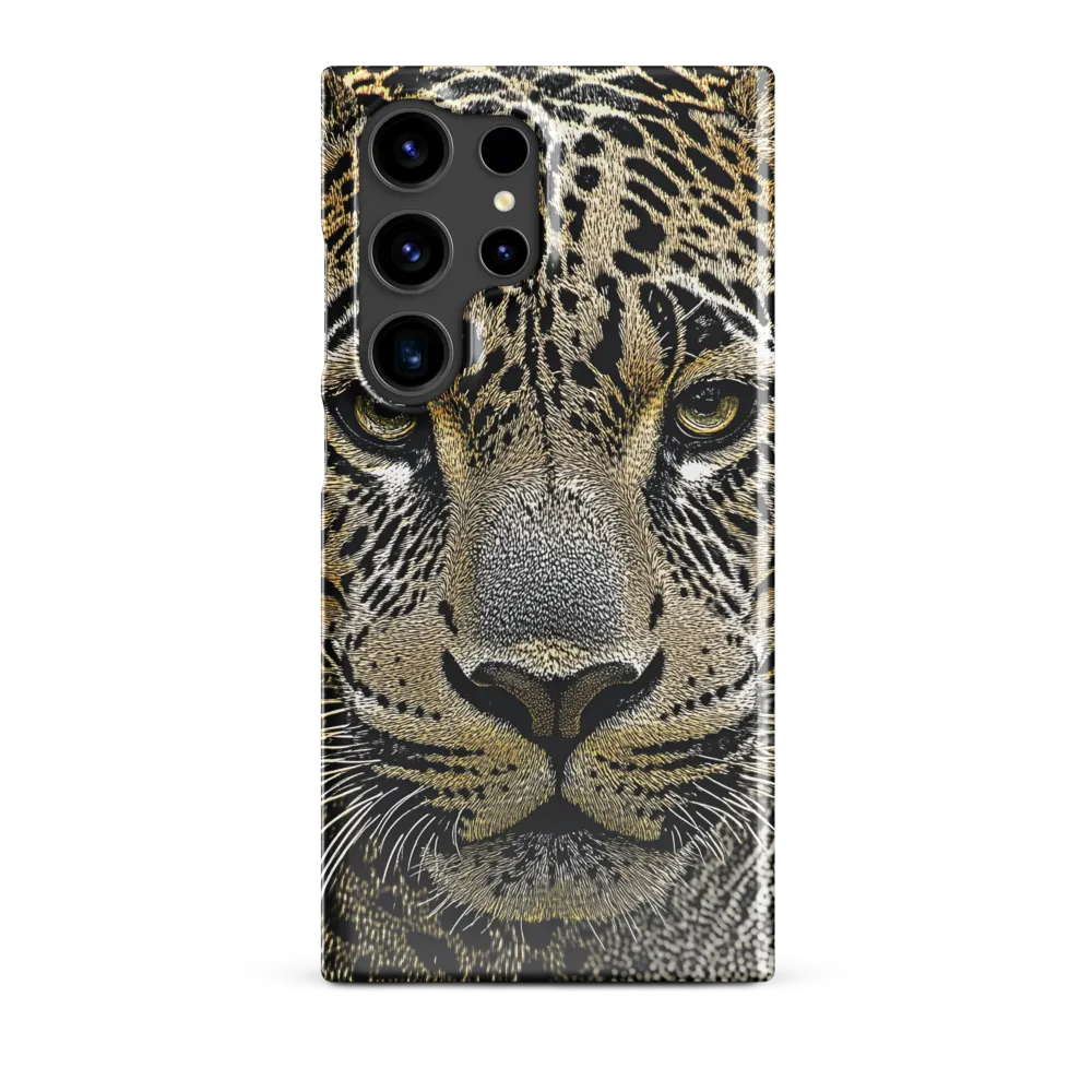 The Majestic Gaze: Portrait of a Leopard