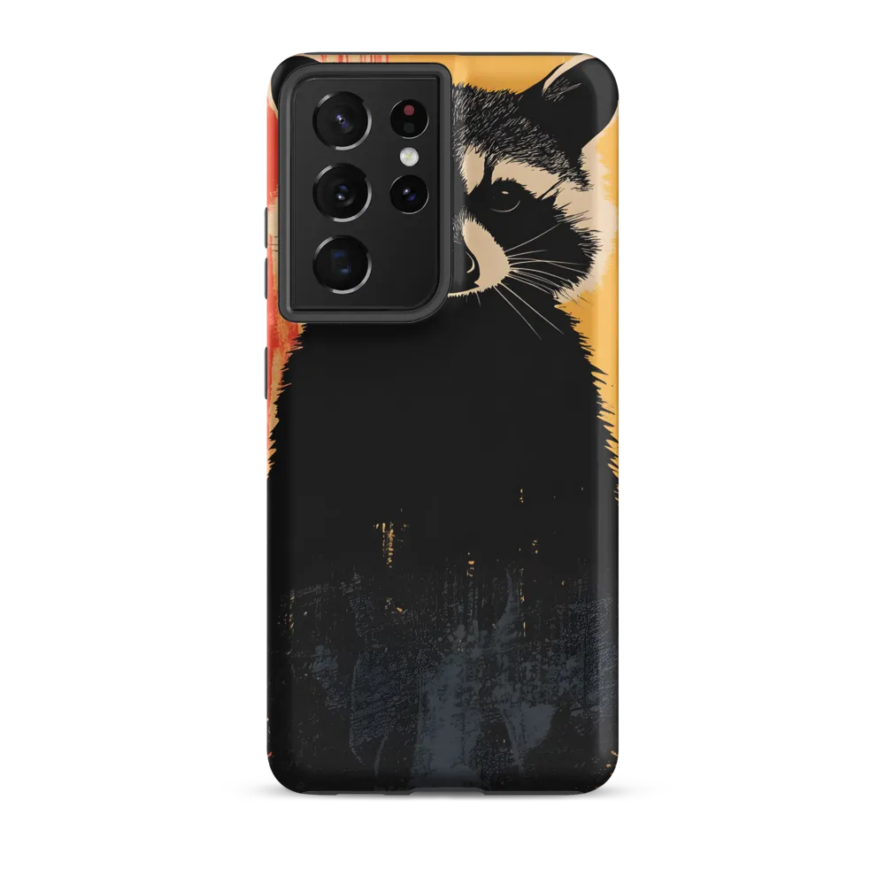 Whimsical Raccoon Portrait