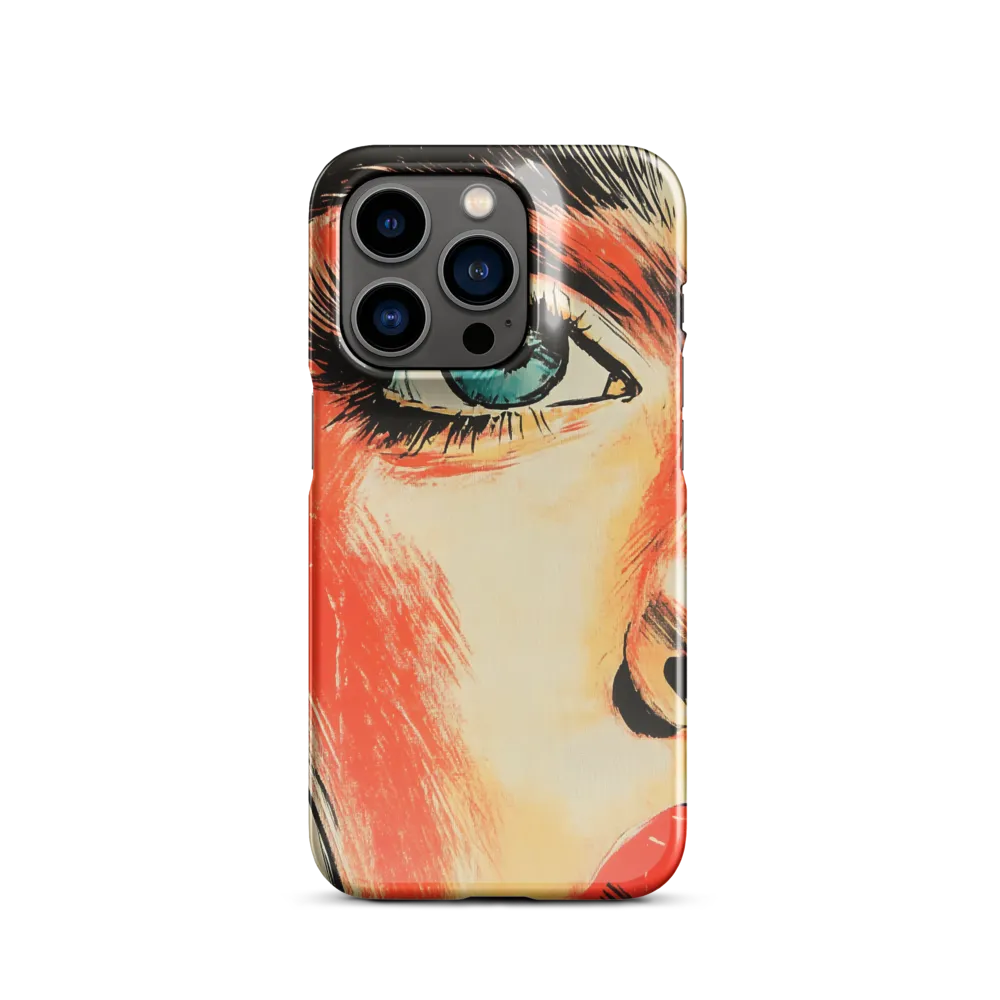 Intense Gaze: A Pop Art Portrait