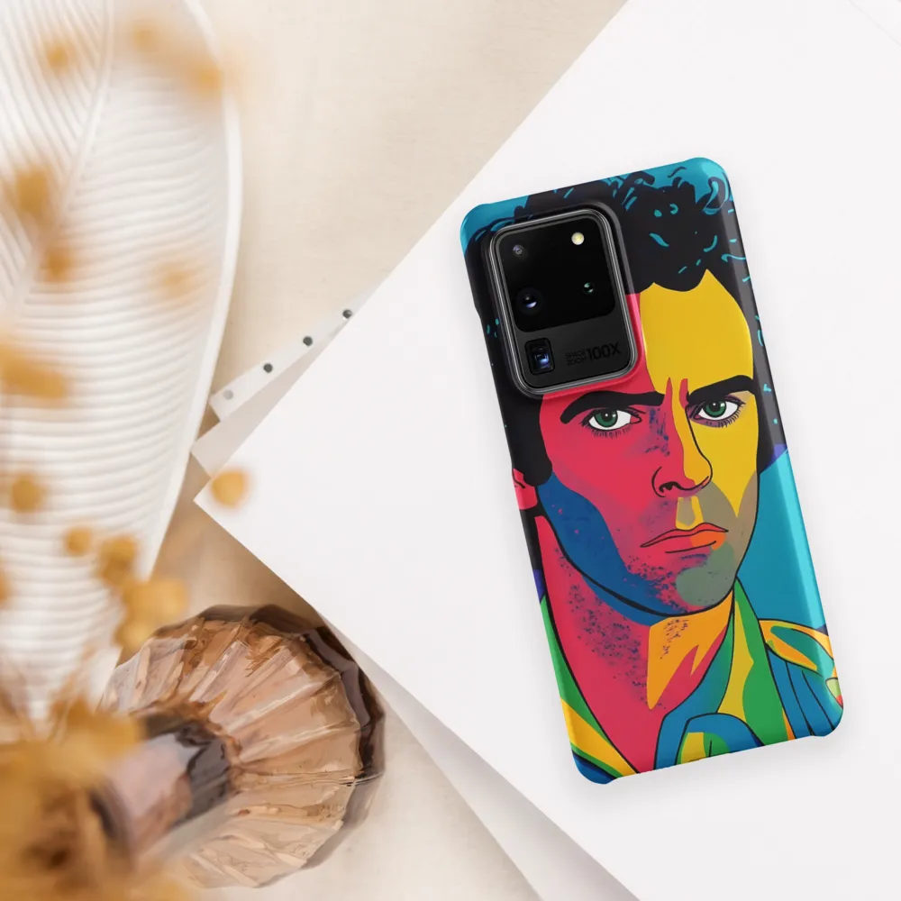 Electric Visage: A Portrait of Vibrance
