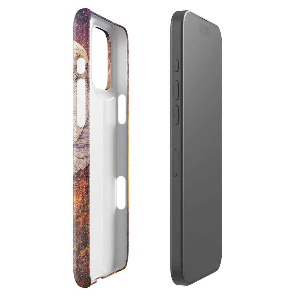 Cosmic Contemplation | Phone Case |  16 Pro Max | Snap Case | Glossy