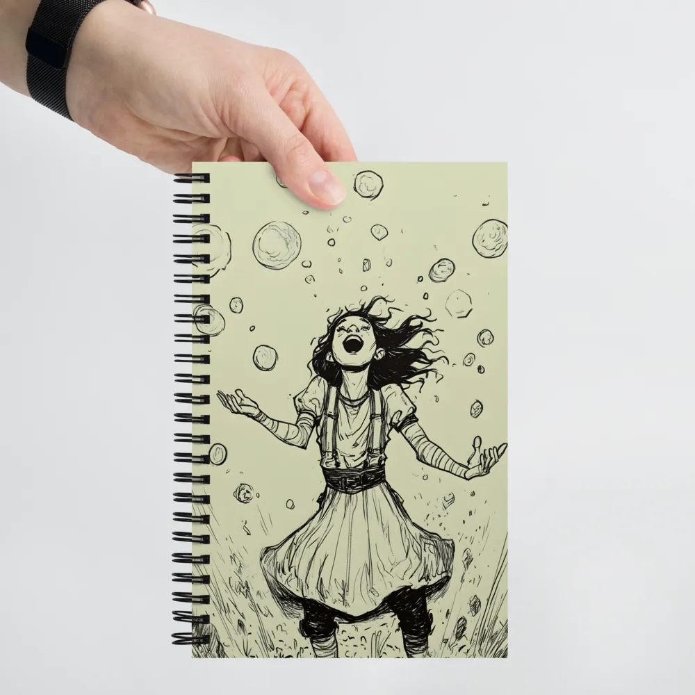 The Joy of Bubbles | Spiral Notebook