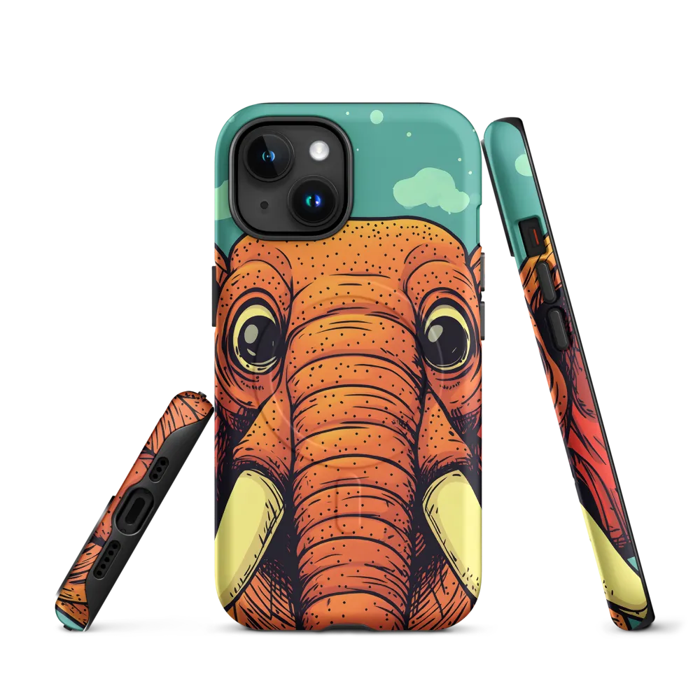 Whimsical Majesty: The Playful Elephant