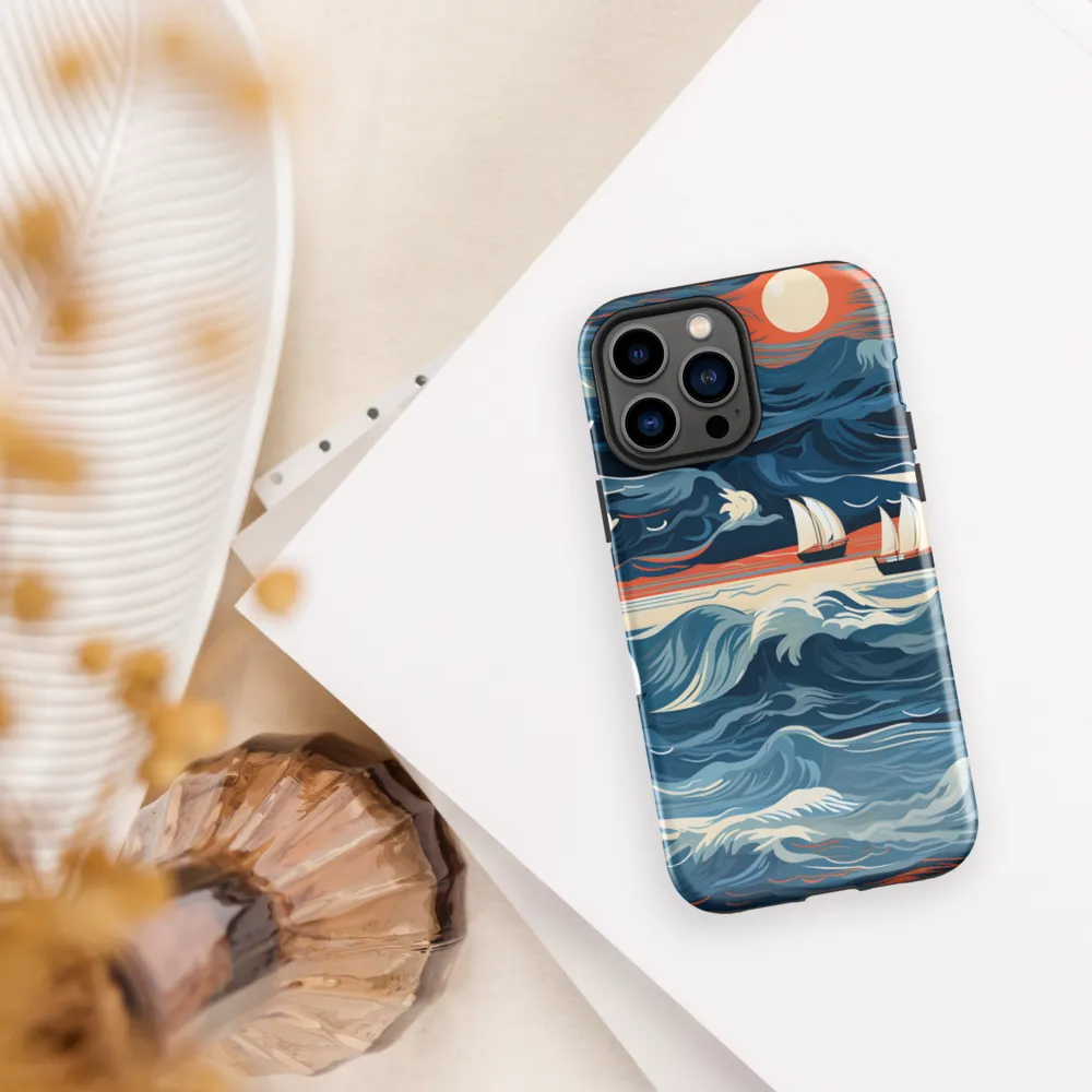 Ocean Whispers: A Voyage at Dusk