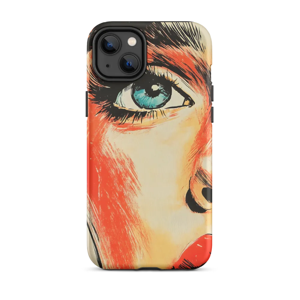 Intense Gaze: A Pop Art Portrait