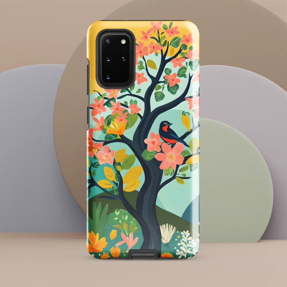 Spring Blossoms: A Serene Encounter