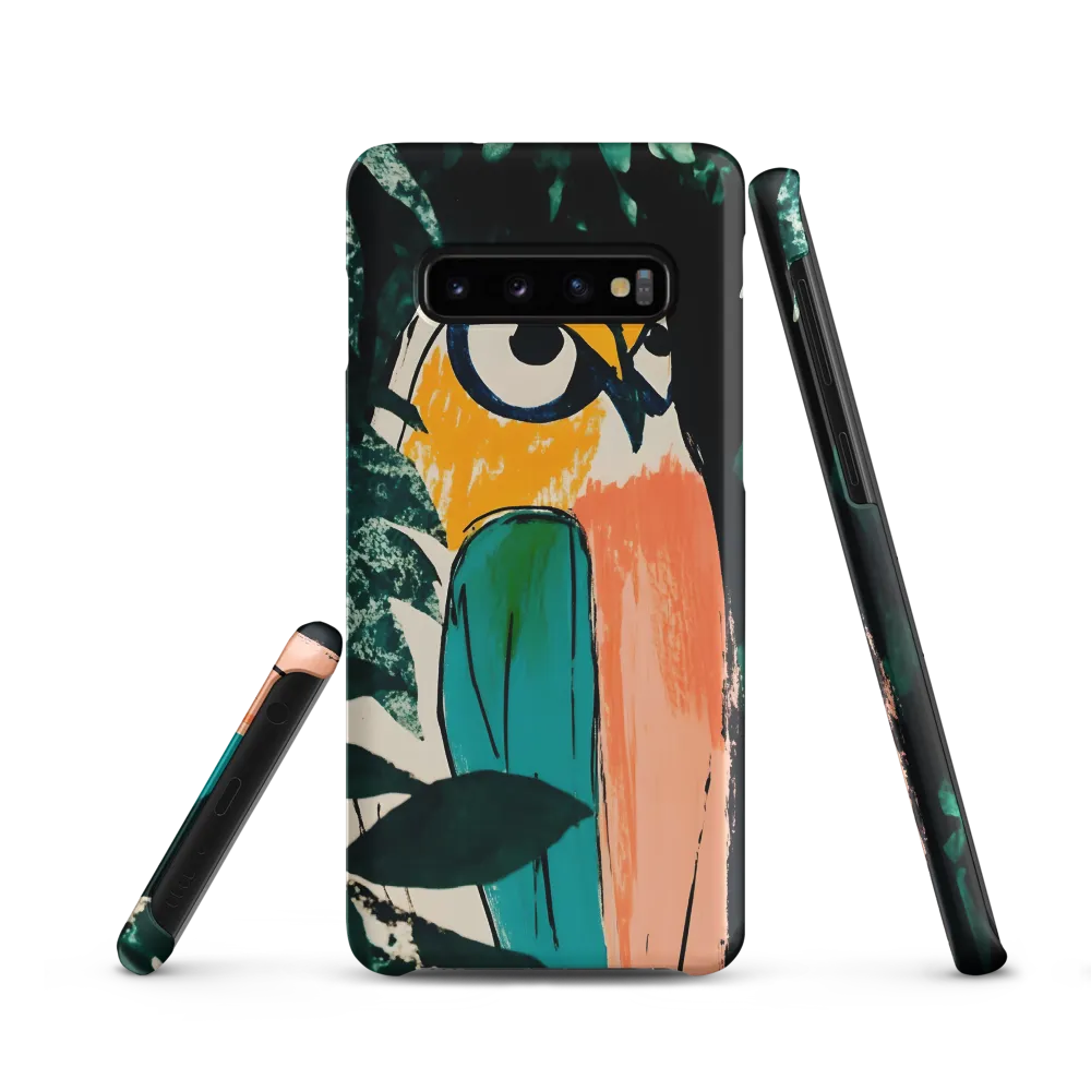 Camouflaged Majesty: The Abstract Owl