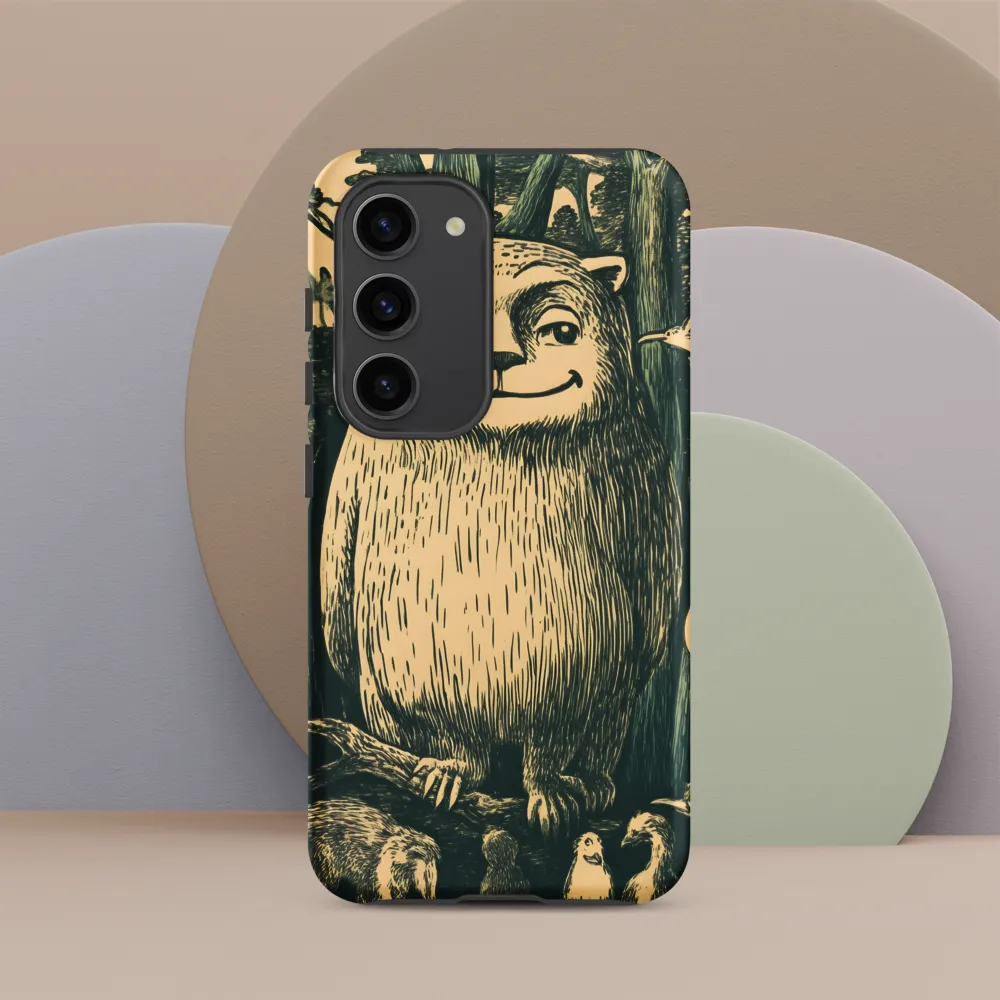 Forest Guardian: A Whimsical Encounter | Phone Case |  S23 | Tough Case | Matte