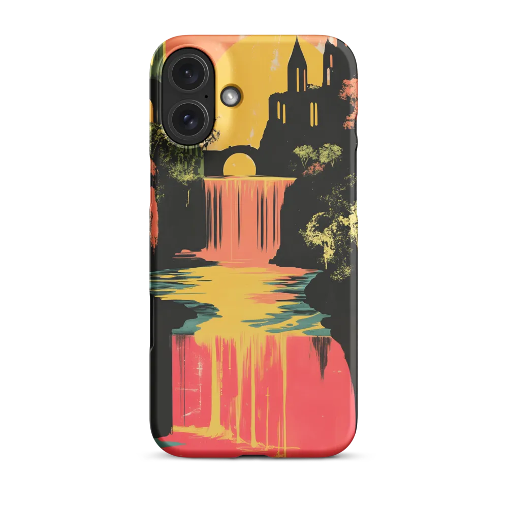 Elysian Echoes: A Surreal Reflections | Phone Case |  16 Plus | Snap Case | Matte