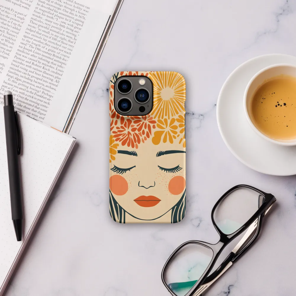 Serenity in Bloom | Phone Case |  13 Pro | Snap Case | Matte