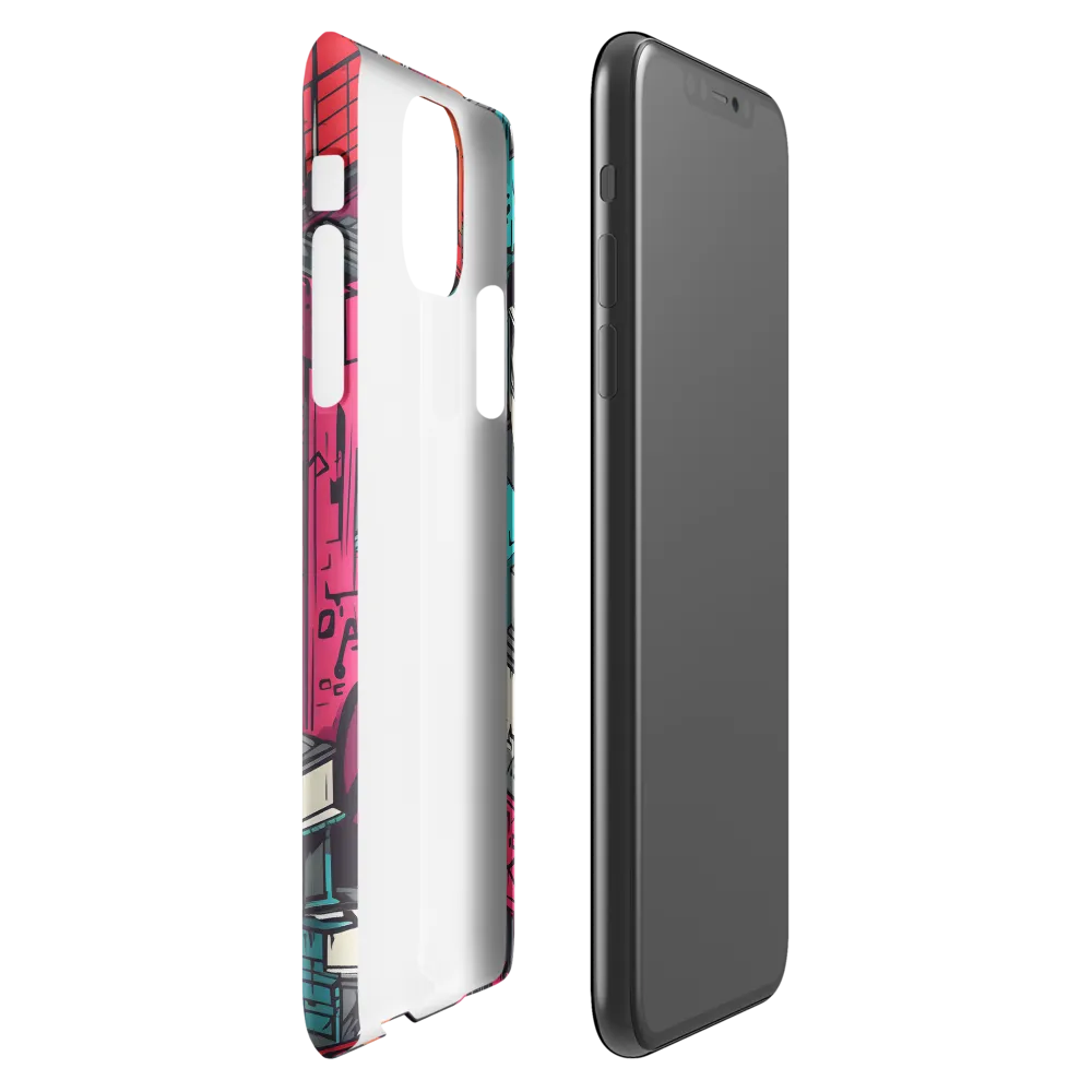 Urban Mosaic: A Vibrant Encounter | Phone Case |  11 Pro Max | Snap Case | Glossy